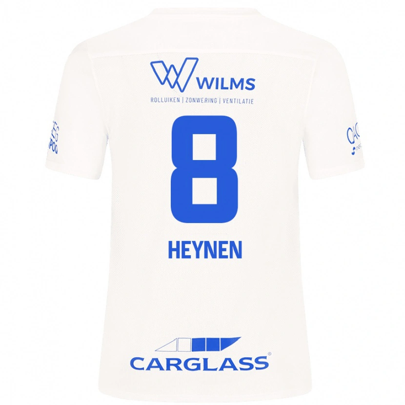 Danxen Män Bryan Heynen #8 Vit Bortatröja Matchtröjor 2024/25 Tröjor T-Tröja
