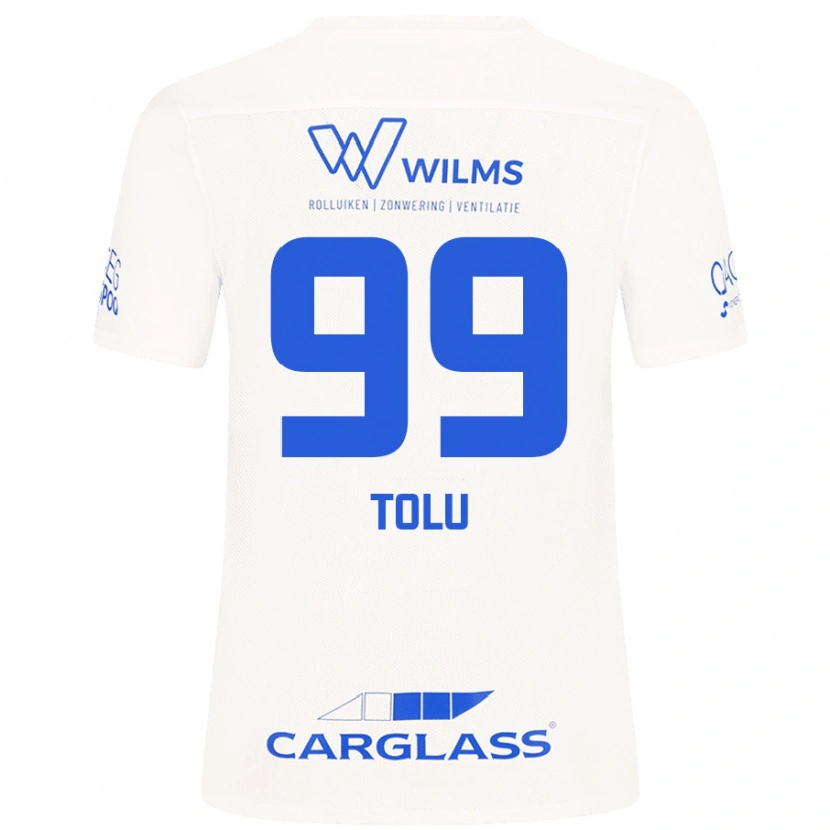 Danxen Män Tolu Arokodare #99 Vit Bortatröja Matchtröjor 2024/25 Tröjor T-Tröja