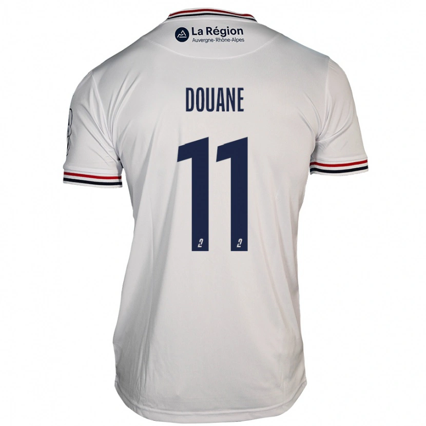 Danxen Män Maïdine Douane #11 Vit Bortatröja Matchtröjor 2024/25 Tröjor T-Tröja