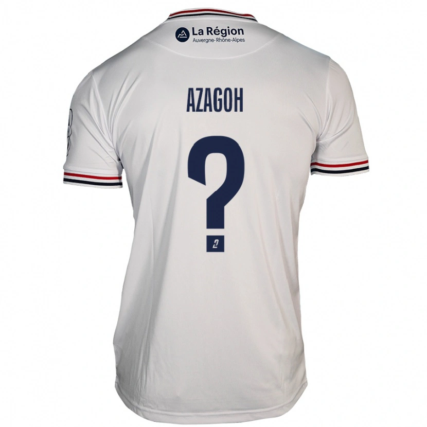 Danxen Män Yanis Azagoh #0 Vit Bortatröja Matchtröjor 2024/25 Tröjor T-Tröja