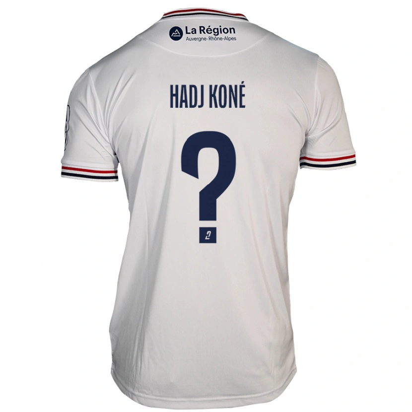 Danxen Män El Hadj Koné #0 Vit Bortatröja Matchtröjor 2024/25 Tröjor T-Tröja