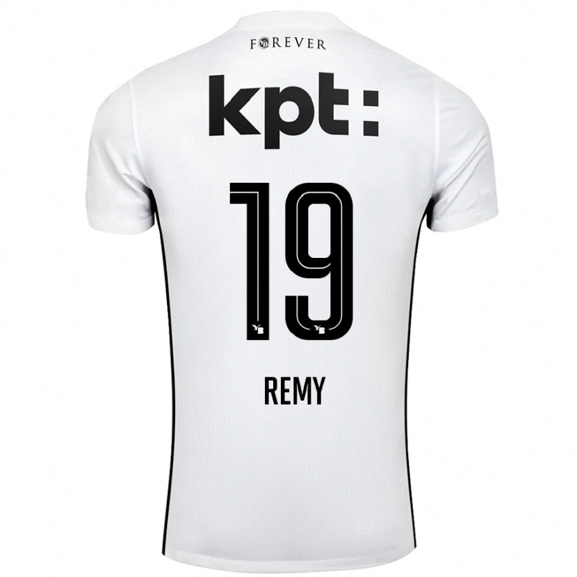 Danxen Män Audrey Remy #19 Vit Svart Bortatröja Matchtröjor 2024/25 Tröjor T-Tröja
