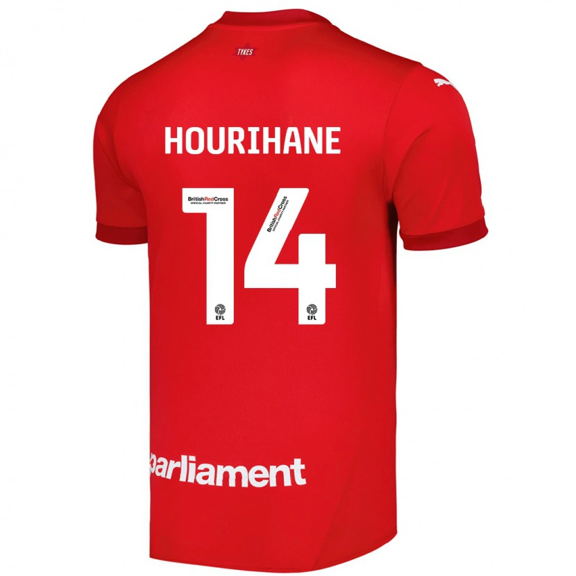 Danxen Kvinnor Conor Hourihane #14 Röd Hemmatröja Matchtröjor 2024/25 Tröjor T-Tröja