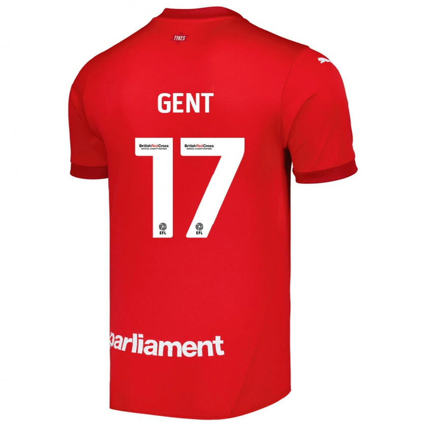 Danxen Kvinnor Georgie Gent #17 Röd Hemmatröja Matchtröjor 2024/25 Tröjor T-Tröja