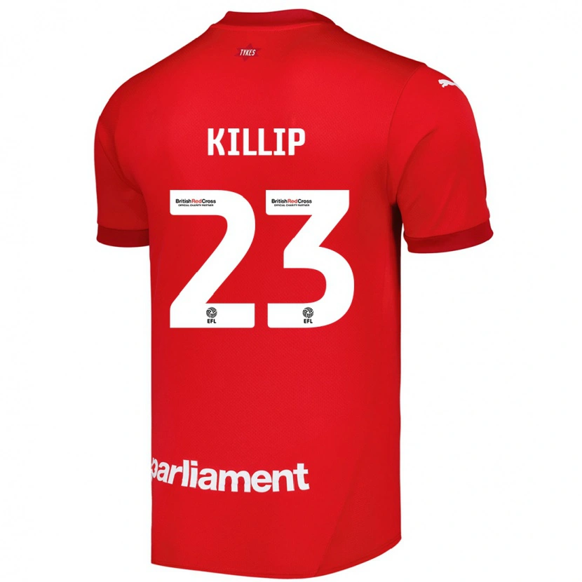 Danxen Kvinnor Ben Killip #23 Röd Hemmatröja Matchtröjor 2024/25 Tröjor T-Tröja