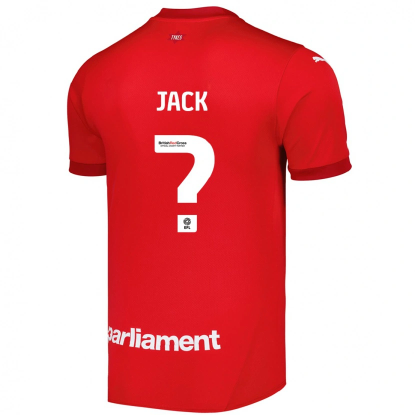 Danxen Kvinnor Jack Woodcock #0 Röd Hemmatröja Matchtröjor 2024/25 Tröjor T-Tröja