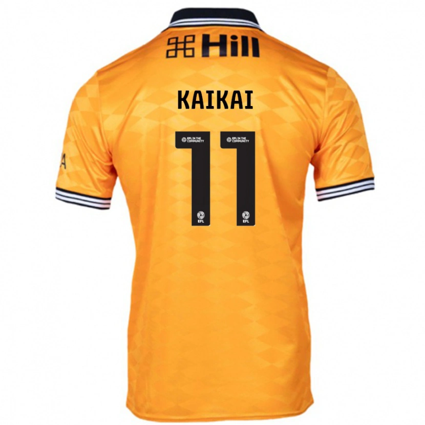 Danxen Kvinnor Sullay Kaikai #11 Orange Hemmatröja Matchtröjor 2024/25 Tröjor T-Tröja