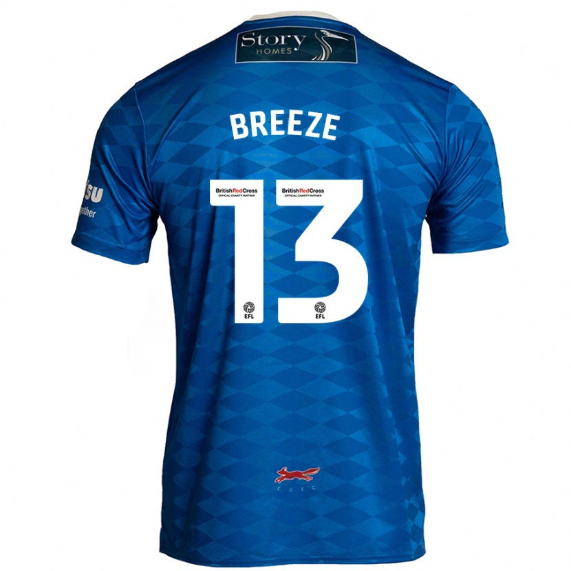 Danxen Kvinnor Gabriel Breeze #13 Blå Hemmatröja Matchtröjor 2024/25 Tröjor T-Tröja