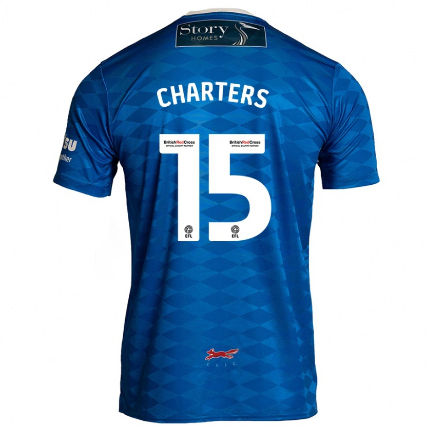 Danxen Kvinnor Taylor Charters #15 Blå Hemmatröja Matchtröjor 2024/25 Tröjor T-Tröja