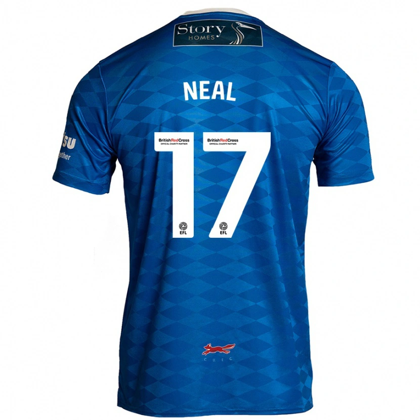 Danxen Kvinnor Harrison Neal #17 Blå Hemmatröja Matchtröjor 2024/25 Tröjor T-Tröja