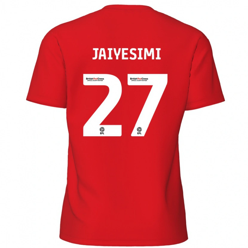 Danxen Kvinnor Diallang Jaiyesimi #27 Röd Hemmatröja Matchtröjor 2024/25 Tröjor T-Tröja