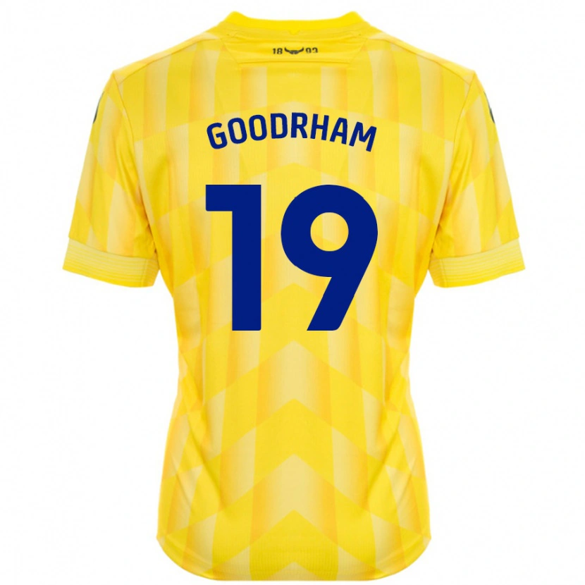 Danxen Kvinnor Tyler Goodrham #19 Gul Hemmatröja Matchtröjor 2024/25 Tröjor T-Tröja