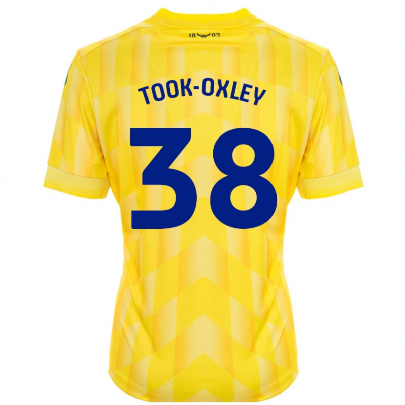 Danxen Kvinnor Zaide Took-Oxley #38 Gul Hemmatröja Matchtröjor 2024/25 Tröjor T-Tröja
