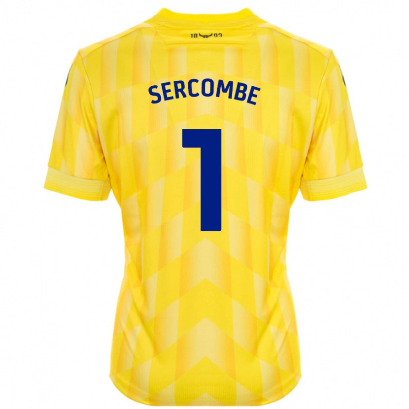 Danxen Kvinnor Paris Sercombe #1 Gul Hemmatröja Matchtröjor 2024/25 Tröjor T-Tröja