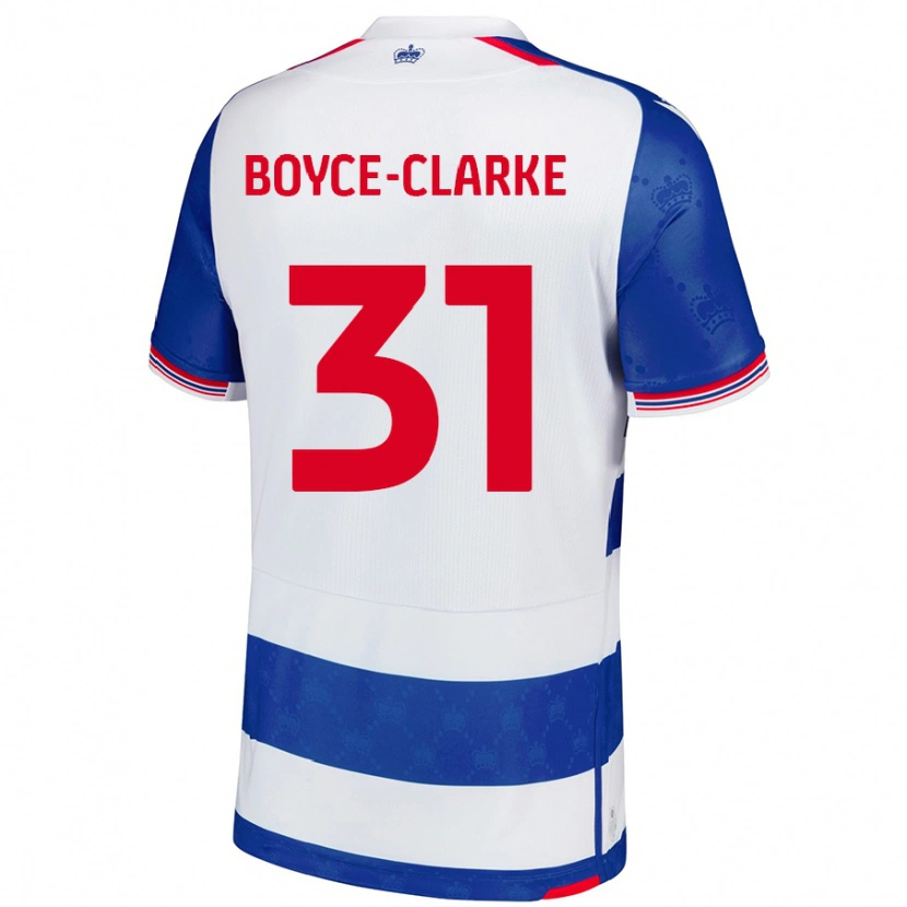 Danxen Kvinnor Coniah Boyce-Clarke #31 Blå Vit Hemmatröja Matchtröjor 2024/25 Tröjor T-Tröja