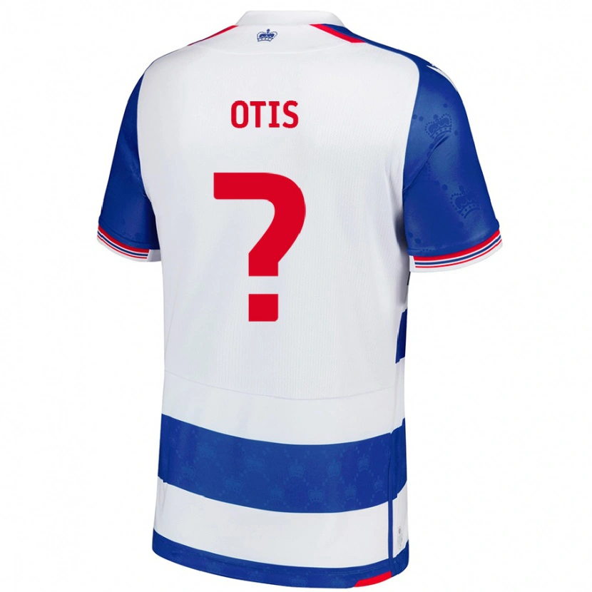 Danxen Kvinnor Lewis Otis #0 Blå Vit Hemmatröja Matchtröjor 2024/25 Tröjor T-Tröja