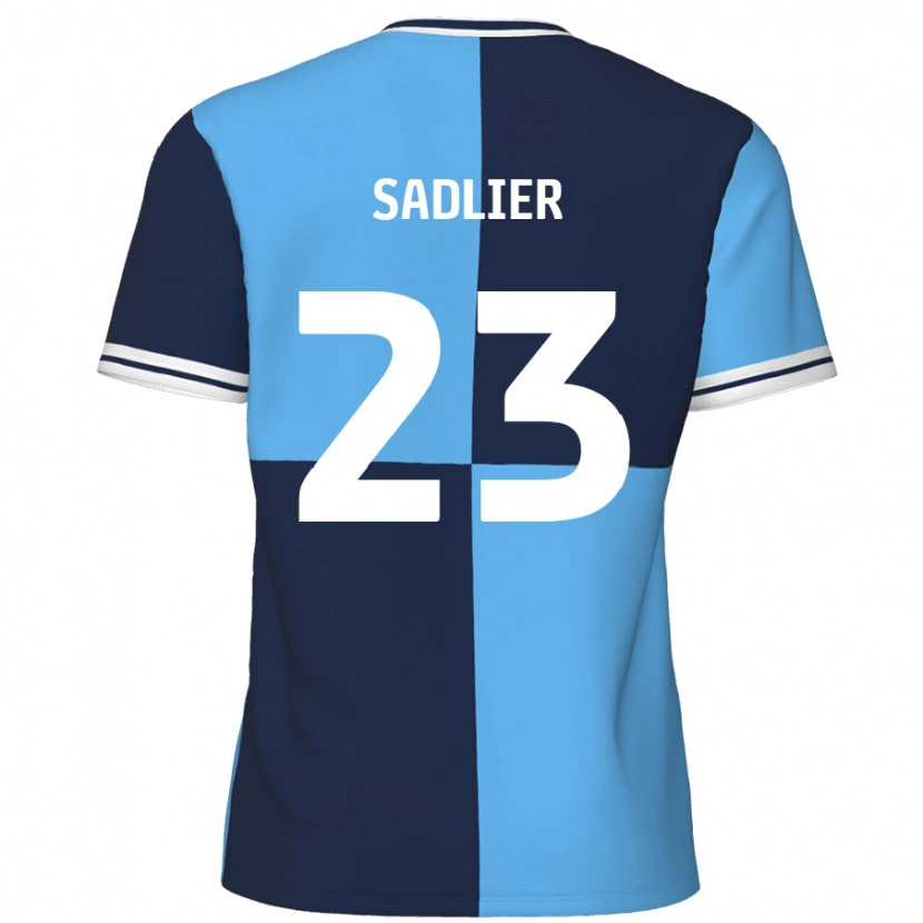 Danxen Kvinnor Kieran Sadlier #23 Himmelsblå Mörkblå Hemmatröja Matchtröjor 2024/25 Tröjor T-Tröja
