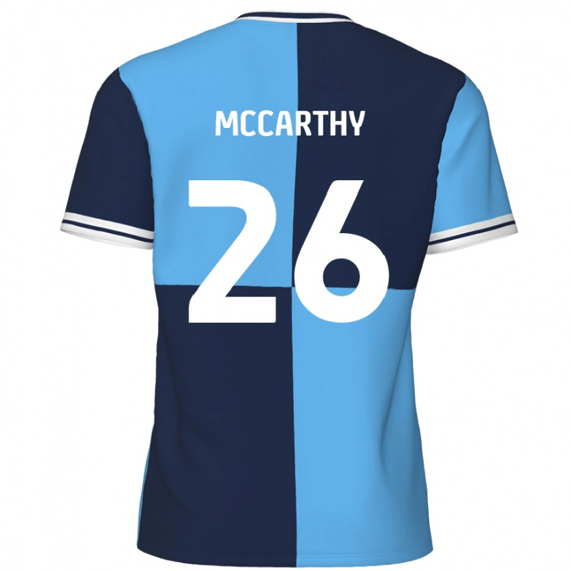 Danxen Kvinnor Jason Mccarthy #26 Himmelsblå Mörkblå Hemmatröja Matchtröjor 2024/25 Tröjor T-Tröja