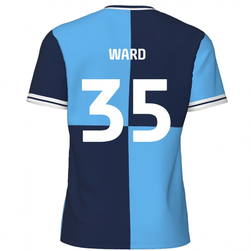 Danxen Kvinnor Christie Ward #35 Himmelsblå Mörkblå Hemmatröja Matchtröjor 2024/25 Tröjor T-Tröja