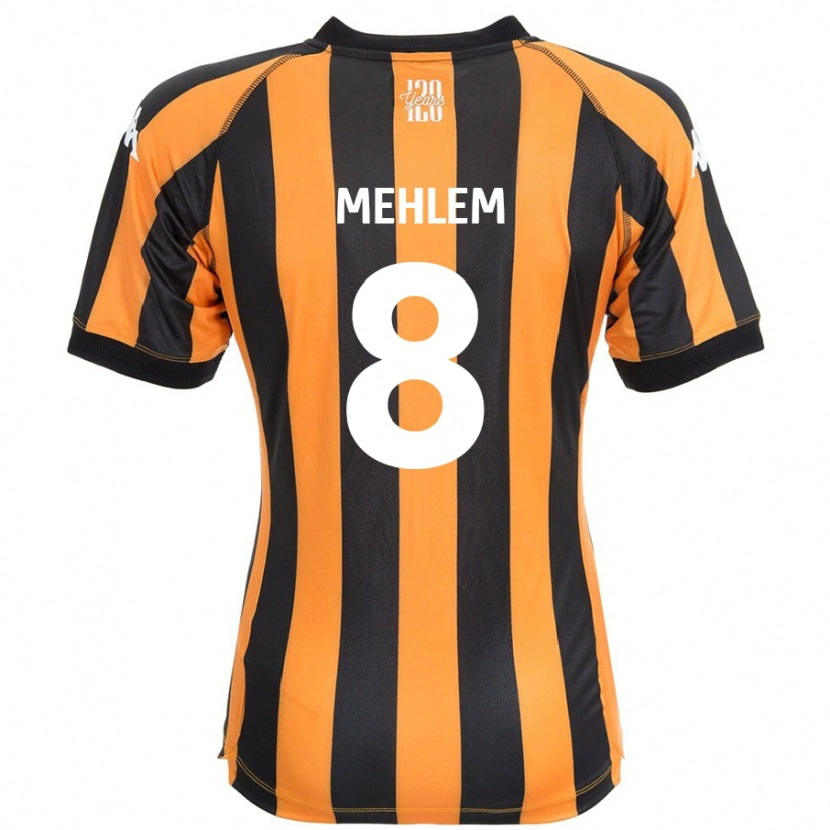 Danxen Kvinnor Marvin Mehlem #8 Svart Bärnsten Hemmatröja Matchtröjor 2024/25 Tröjor T-Tröja