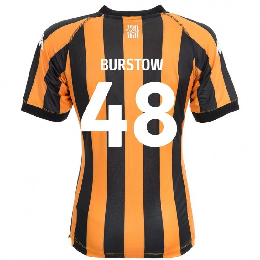 Danxen Kvinnor Mason Burstow #48 Svart Bärnsten Hemmatröja Matchtröjor 2024/25 Tröjor T-Tröja