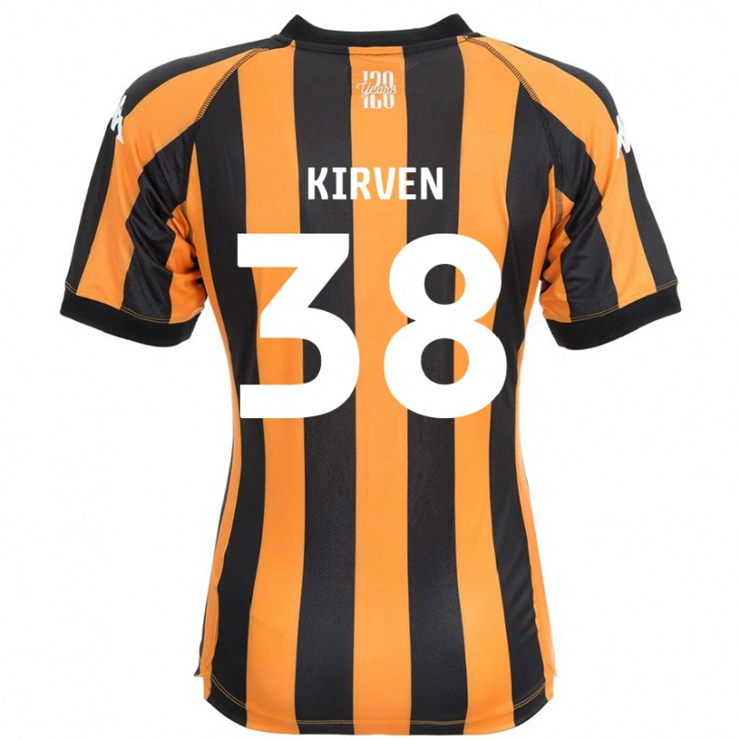 Danxen Kvinnor Tess Kirven #38 Svart Bärnsten Hemmatröja Matchtröjor 2024/25 Tröjor T-Tröja