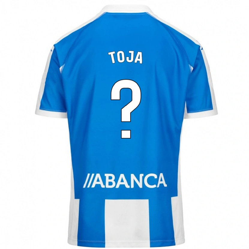 Danxen Kvinnor Rodri Toja #0 Blå Vit Hemmatröja Matchtröjor 2024/25 Tröjor T-Tröja