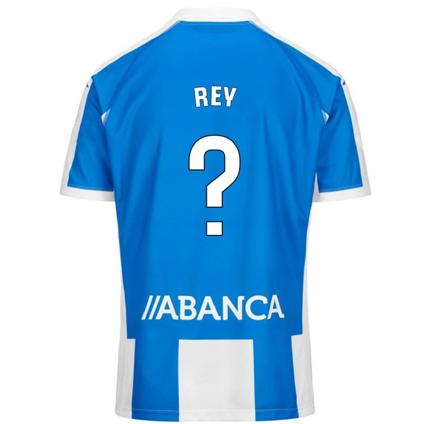 Danxen Kvinnor José Rey #0 Blå Vit Hemmatröja Matchtröjor 2024/25 Tröjor T-Tröja