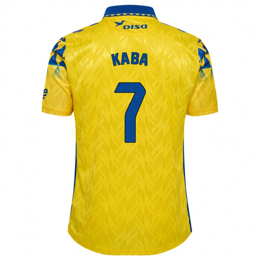 Danxen Kvinnor Sory Kaba #7 Gul Blå Hemmatröja Matchtröjor 2024/25 Tröjor T-Tröja