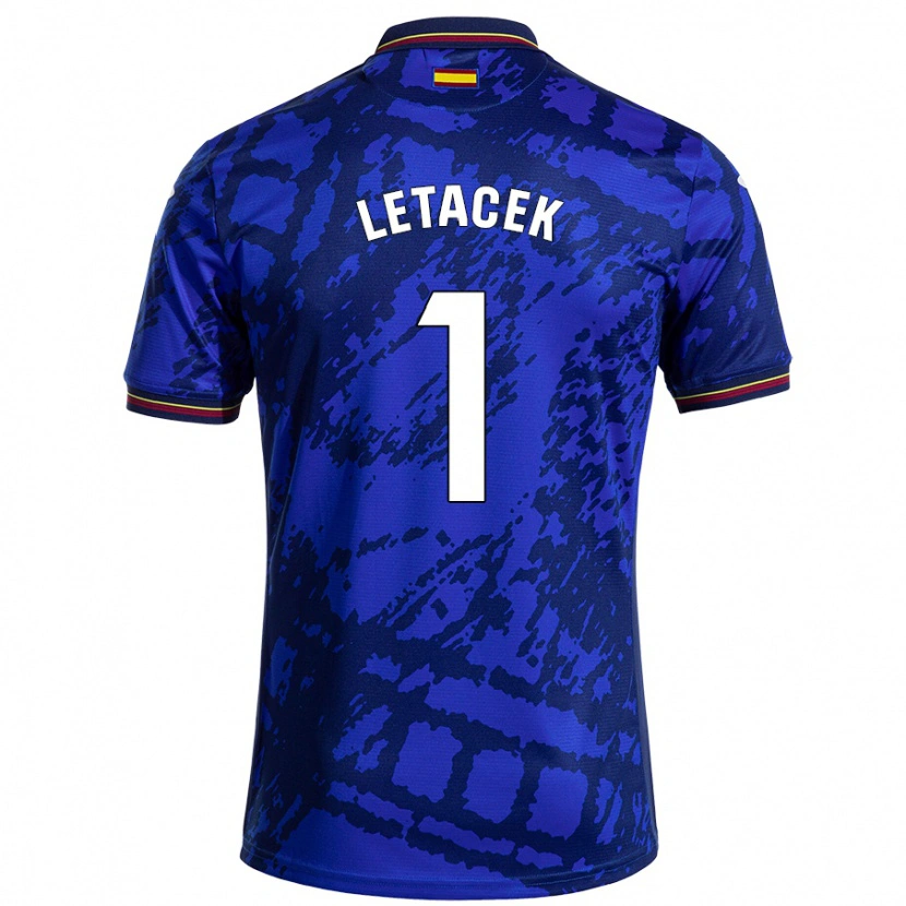 Danxen Kvinnor Jiri Letacek #1 Mörkare Blå Hemmatröja Matchtröjor 2024/25 Tröjor T-Tröja