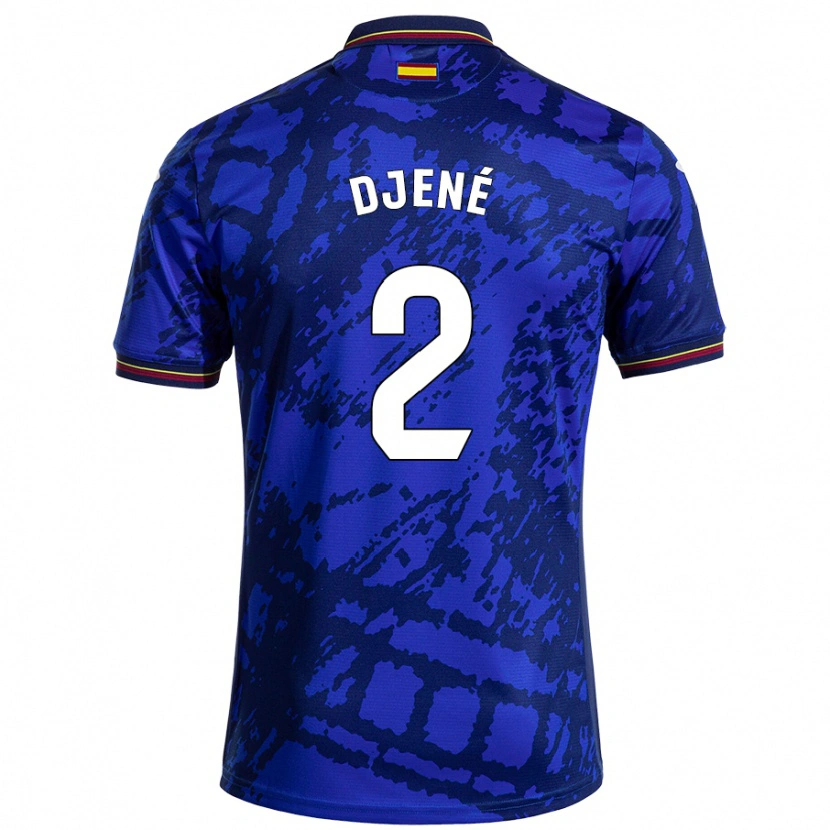 Danxen Kvinnor Djené #2 Mörkare Blå Hemmatröja Matchtröjor 2024/25 Tröjor T-Tröja