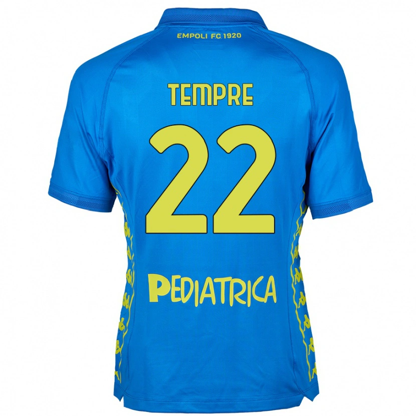 Danxen Kvinnor Michele Tempre #22 Blå Hemmatröja Matchtröjor 2024/25 Tröjor T-Tröja