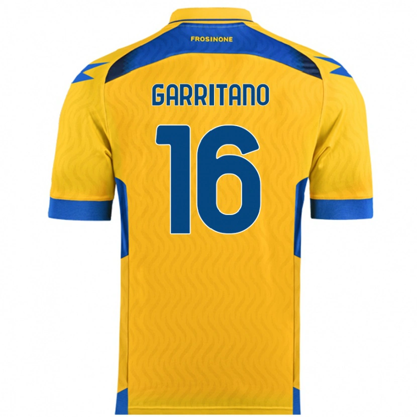 Danxen Kvinnor Luca Garritano #16 Gul Hemmatröja Matchtröjor 2024/25 Tröjor T-Tröja
