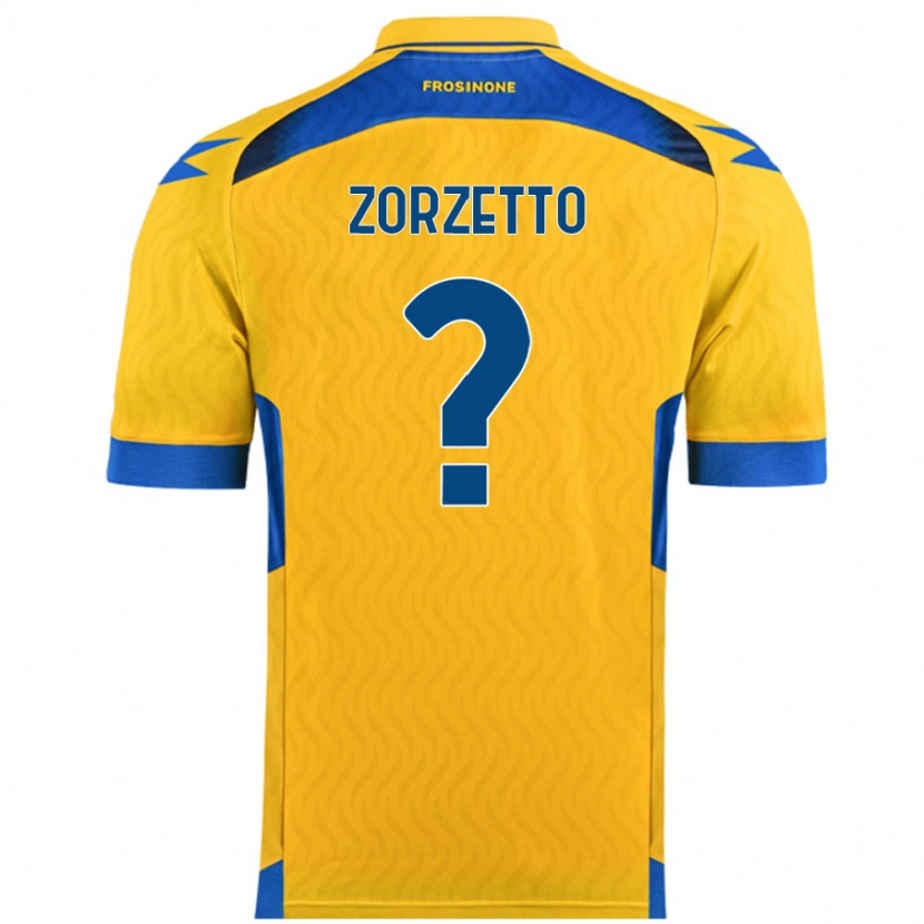Danxen Kvinnor Bruno Zorzetto #0 Gul Hemmatröja Matchtröjor 2024/25 Tröjor T-Tröja