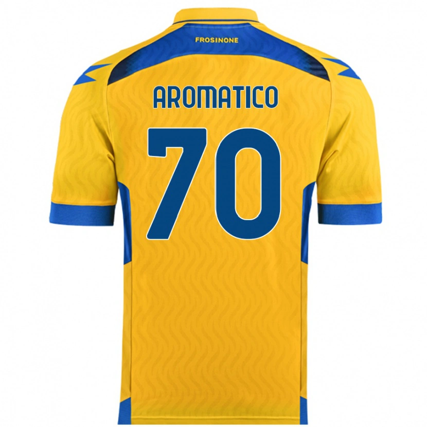 Danxen Kvinnor Raul Aromatico #70 Gul Hemmatröja Matchtröjor 2024/25 Tröjor T-Tröja