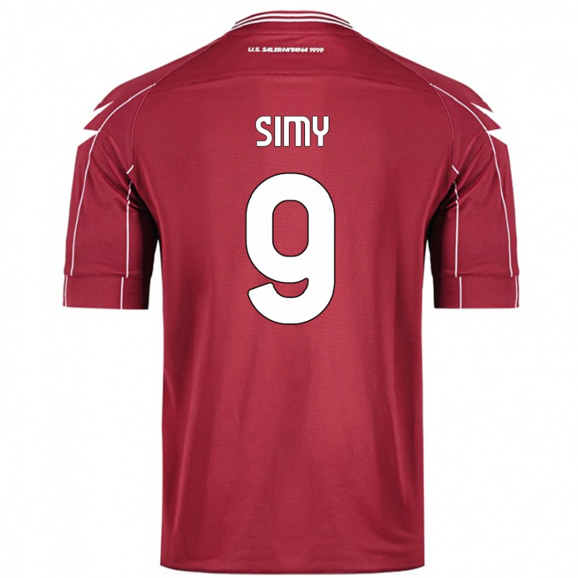 Danxen Kvinnor Simy #9 Bourgogne Hemmatröja Matchtröjor 2024/25 Tröjor T-Tröja