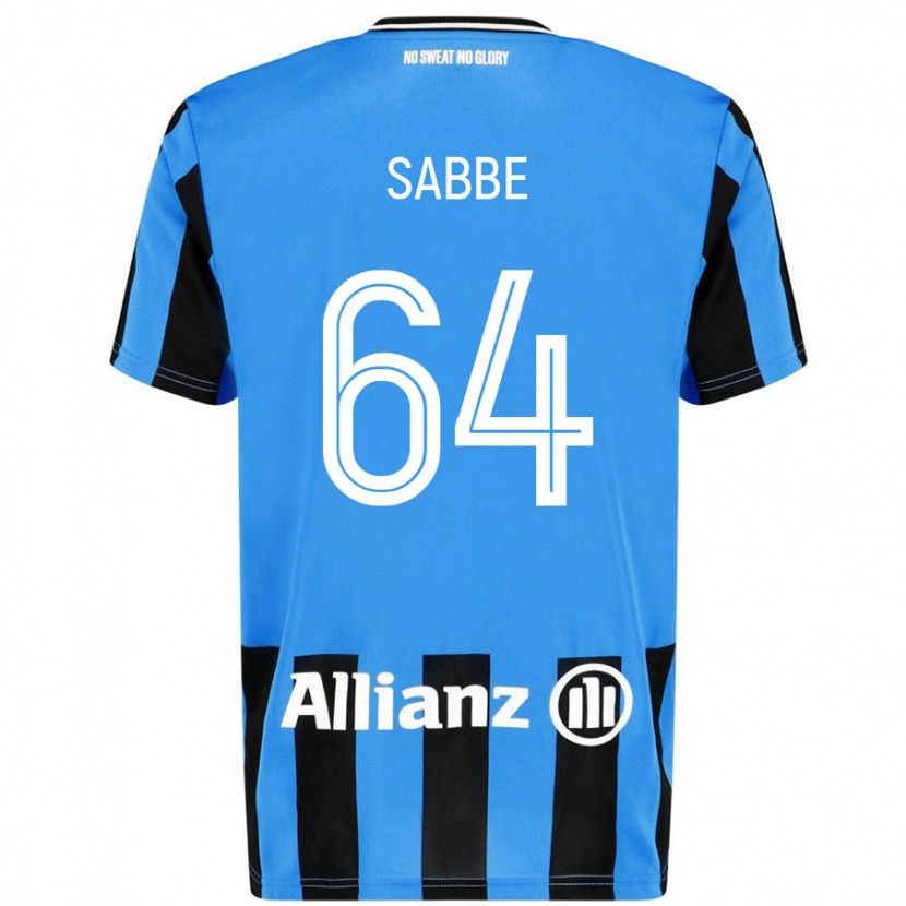 Danxen Kvinnor Kyriani Sabbe #64 Himmelsblå Svart Hemmatröja Matchtröjor 2024/25 Tröjor T-Tröja