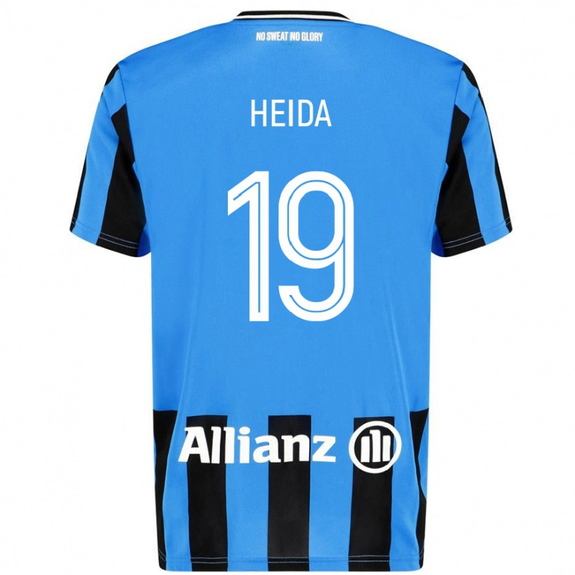 Danxen Kvinnor Jade Heida #19 Himmelsblå Svart Hemmatröja Matchtröjor 2024/25 Tröjor T-Tröja