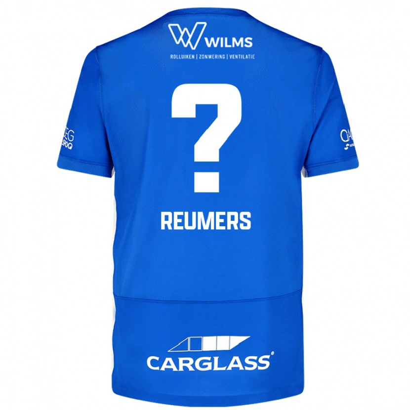 Danxen Kvinnor Alexander Reumers #0 Blå Hemmatröja Matchtröjor 2024/25 Tröjor T-Tröja