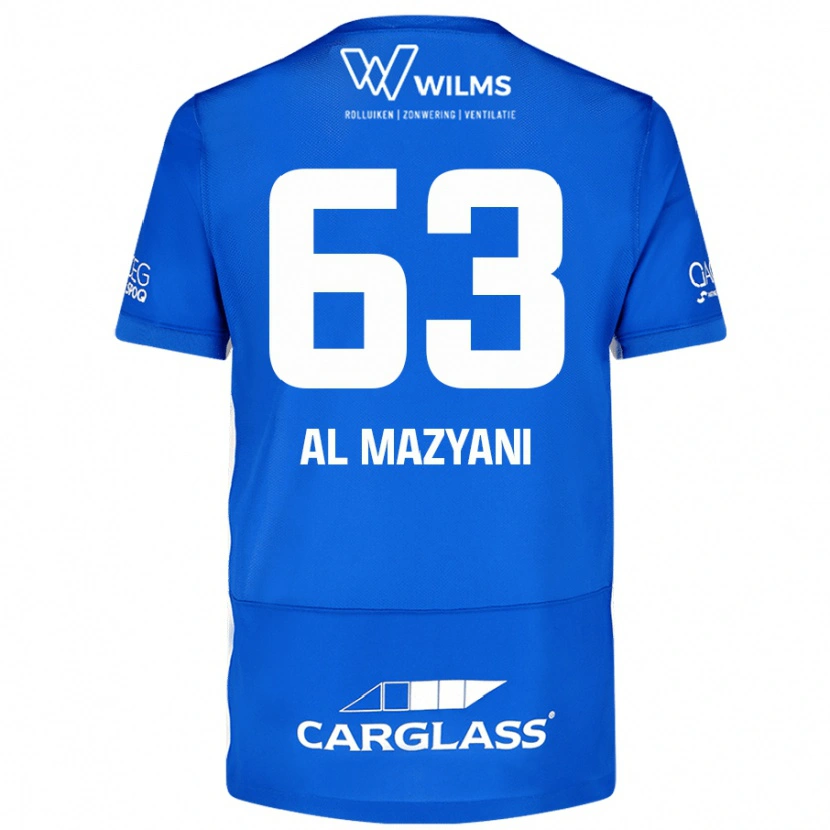 Danxen Kvinnor Faissal Al Mazyani #63 Blå Hemmatröja Matchtröjor 2024/25 Tröjor T-Tröja