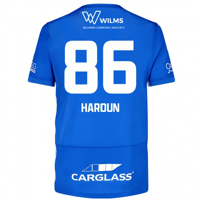 Danxen Kvinnor Kenan Haroun #86 Blå Hemmatröja Matchtröjor 2024/25 Tröjor T-Tröja