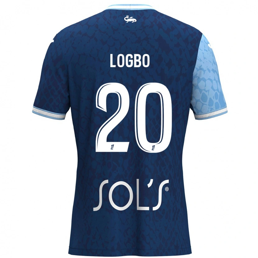 Danxen Kvinnor Andy Logbo #20 Himmelsblå Mörkblå Hemmatröja Matchtröjor 2024/25 Tröjor T-Tröja
