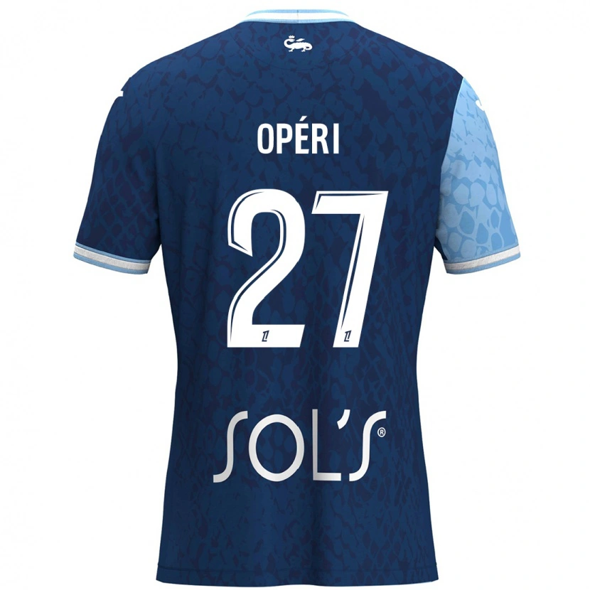 Danxen Kvinnor Christopher Operi #27 Himmelsblå Mörkblå Hemmatröja Matchtröjor 2024/25 Tröjor T-Tröja