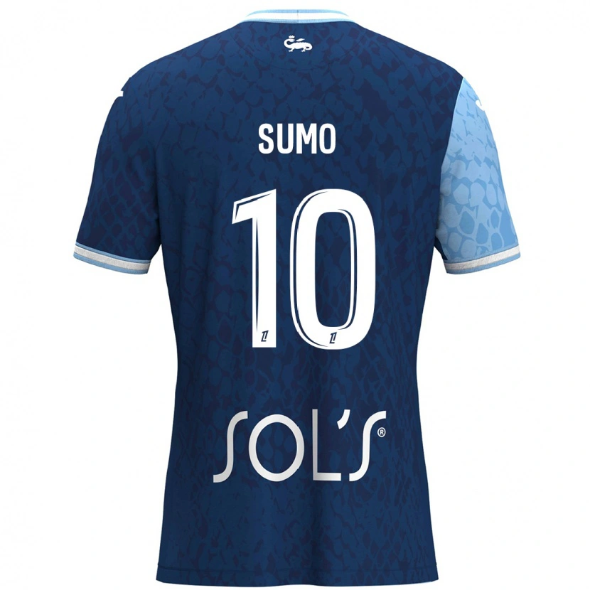 Danxen Kvinnor Eva Sumo #10 Himmelsblå Mörkblå Hemmatröja Matchtröjor 2024/25 Tröjor T-Tröja
