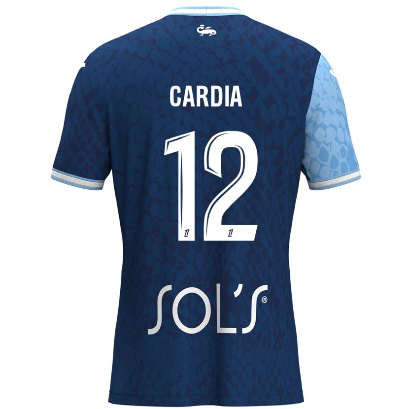 Danxen Kvinnor Mickaëla Cardia #12 Himmelsblå Mörkblå Hemmatröja Matchtröjor 2024/25 Tröjor T-Tröja