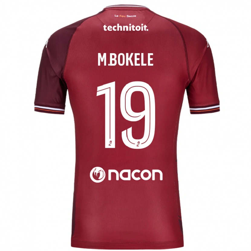 Danxen Kvinnor Morgan Bokele #19 Röda Granata Hemmatröja Matchtröjor 2024/25 Tröjor T-Tröja