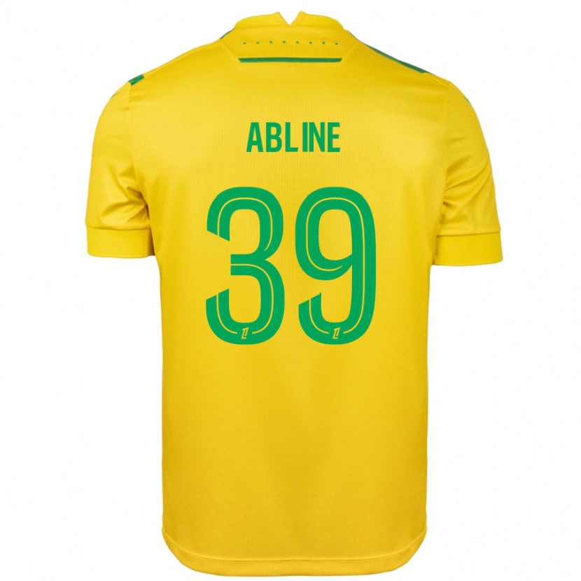 Danxen Kvinnor Matthis Abline #39 Gul Grön Hemmatröja Matchtröjor 2024/25 Tröjor T-Tröja