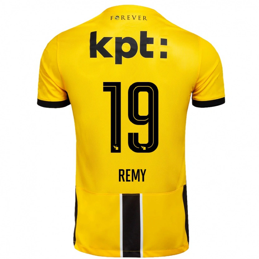 Danxen Kvinnor Audrey Remy #19 Gul Svart Hemmatröja Matchtröjor 2024/25 Tröjor T-Tröja