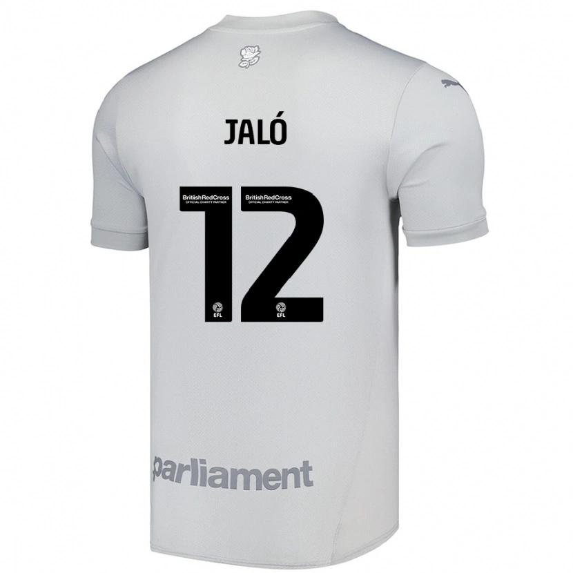 Danxen Kvinnor Fábio Jaló #12 Silvergrå Bortatröja Matchtröjor 2024/25 Tröjor T-Tröja