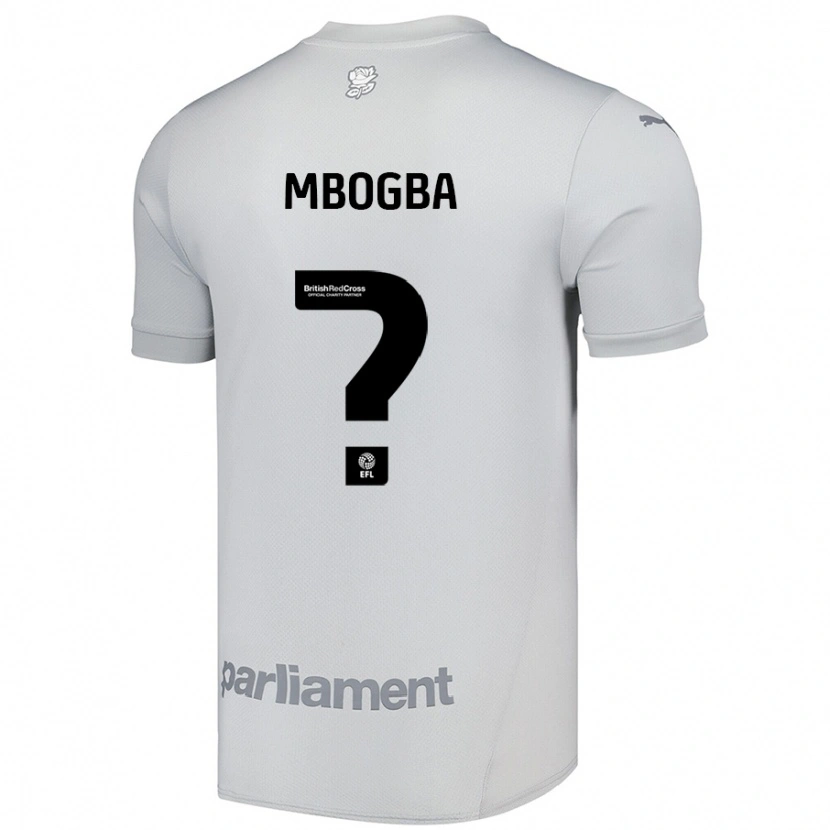 Danxen Kvinnor Malachi Mbogba #0 Silvergrå Bortatröja Matchtröjor 2024/25 Tröjor T-Tröja